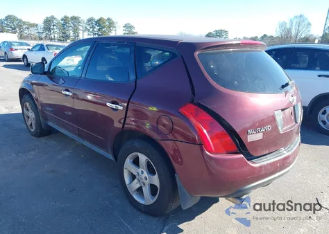 2005 Nissan Murano Sl from USA, damaged, VIN JN8AZ08W55W430067